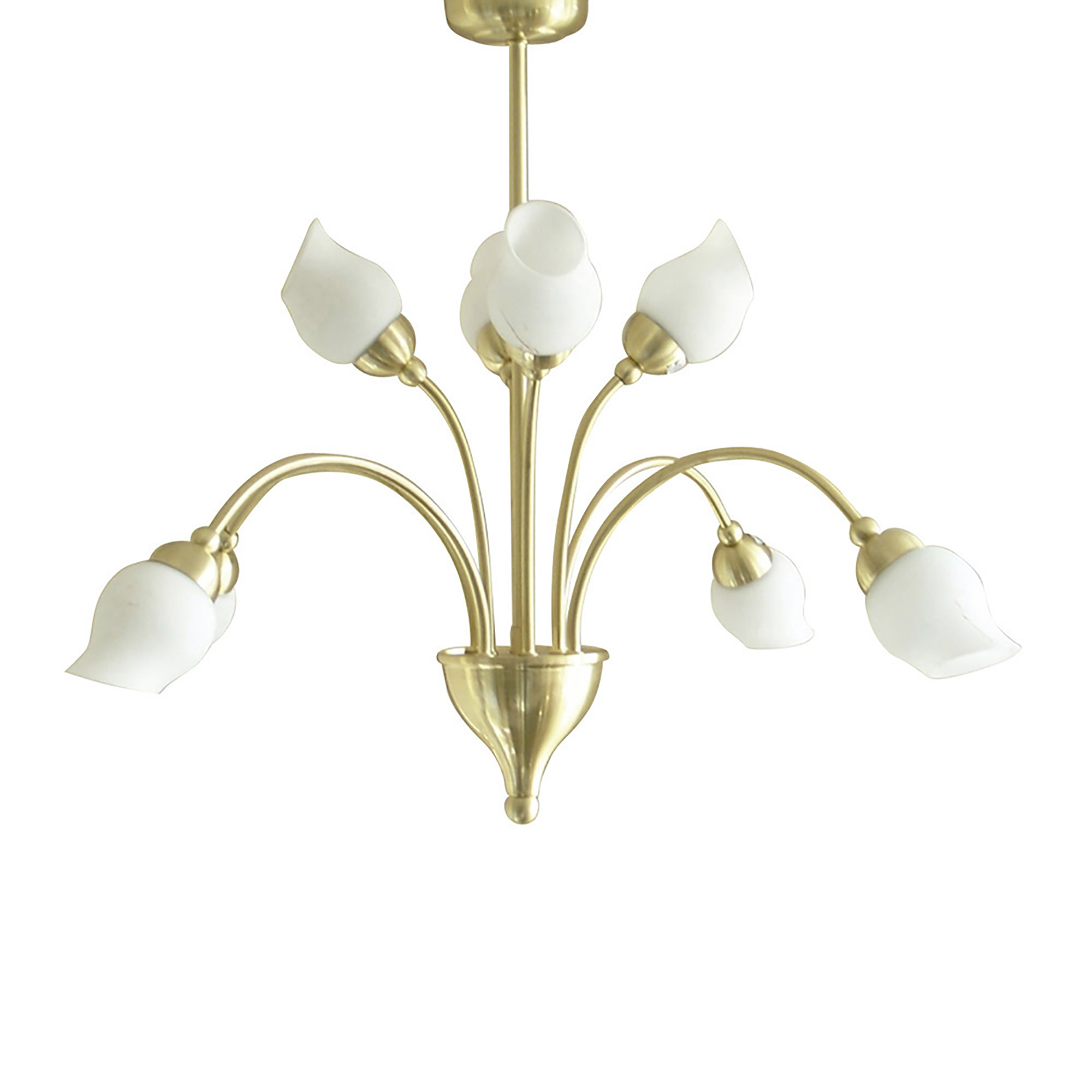 IL20552  Rimini Pendant 8 Light Satin Brass